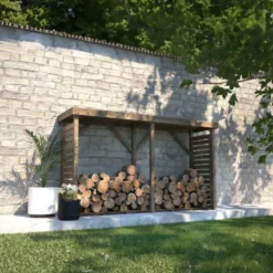 Abri buches bois xxl 320x89x183cm