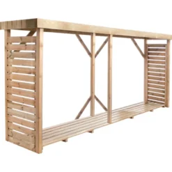 Abri buches bois xxl 320x89x183cm