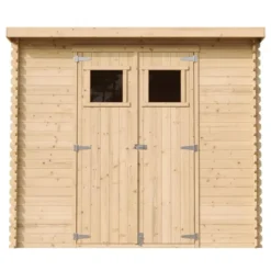 Abri de jardin en bois avec sol traité - l239xl142xh200cm-2.63 m2