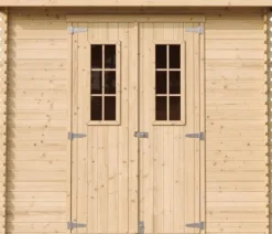 Abri de jardin en bois avec sol traité - l239xl142xh200cm-2.63 m2
