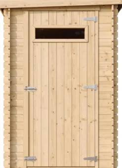 Abri de jardin en bois avec sol traité- l239xl144xh198 cm-2.63 m2