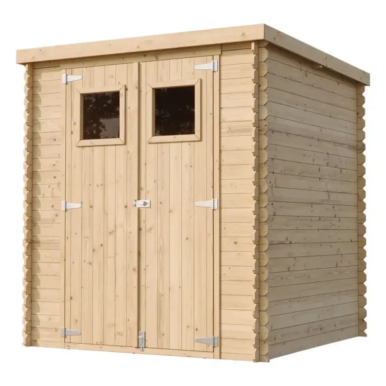 Abri de jardin en bois avec sol traité - de haute qualité - 3.53 m2