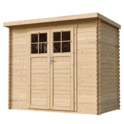 Abri de jardin en bois avec sol traité de haute qualité 2.63 m2