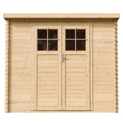 Abri de jardin en bois avec sol traité de haute qualité 2.63 m2