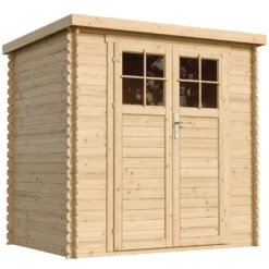 Abri de jardin en bois de haute qualité l204xl142xh200cm-2.22m2