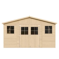 Abri de jardin en bois - h246x418x522 cm-20 m²