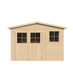 Abri de jardin en bois - h226x316x324 cm-9 m²
