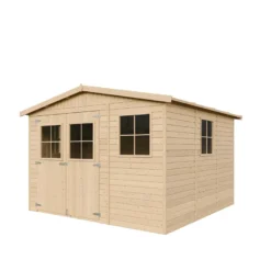 Abri de jardin en bois - h226x316x324 cm-9 m²