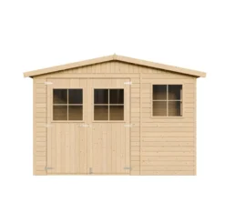 Abri de jardin en bois - h226x324x216 cm - 6 m²