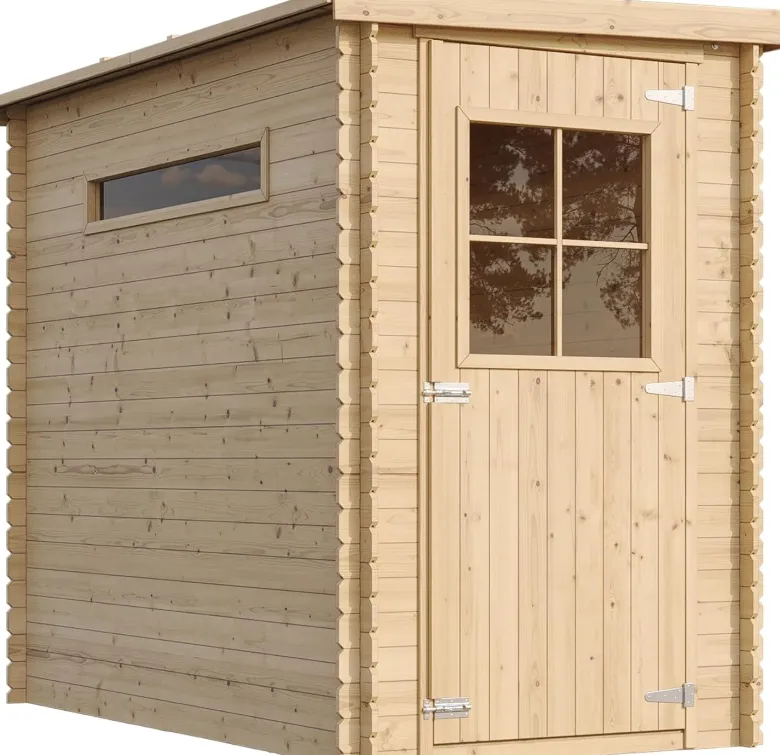 Abri de jardin en bois - l239xl144xh198 cm-2.63 m2