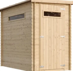 Abri de jardin en bois - l239xl144xh198 cm-2.63 m2