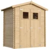 Abri de jardin en bois - l196xl136xh218 cm- 1.98 m2