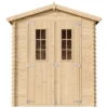 Abri de jardin en bois - l196xl136xh218 cm- 1.98 m2