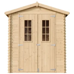 Abri de jardin en bois - l196xl136xh218 cm- 1.98 m2
