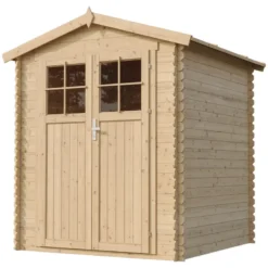 Abri de jardin en bois - l186xl196xh218 cm - 2,82 m2