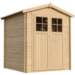 Abri de jardin en bois - l186xl196xh218 cm - 2,82 m2