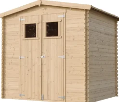 Abri de jardin en bois - l236xl226xh218 cm - 4.33 m2