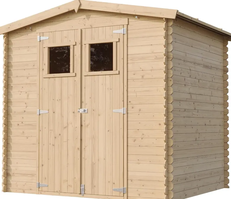 Abri de jardin en bois - l236xl226xh218 cm - 4.33 m2