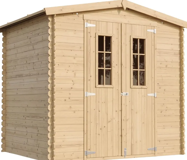 Abri de jardin en bois - l236xl226xh218 cm- 4.33 m2