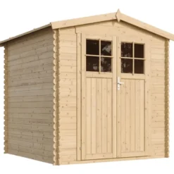 Abri de jardin en bois - porte verrouillable de haute qualité - 3.53 m2