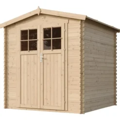Abri de jardin en bois - porte verrouillable de haute qualité - 3.53 m2