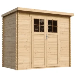 Abri de jardin en bois -porte verrouillable de haute qualité - 2.63 m2