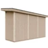Abri de jardin qualité premium 4m² l161xl412xh239 cm - jaune