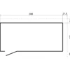 Abri de jardin qualité premium 4m² l161xl412xh239 cm - rouge