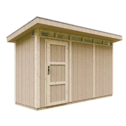 Abri de jardin qualité premium 4m² l161xl412xh239 cm - rouge