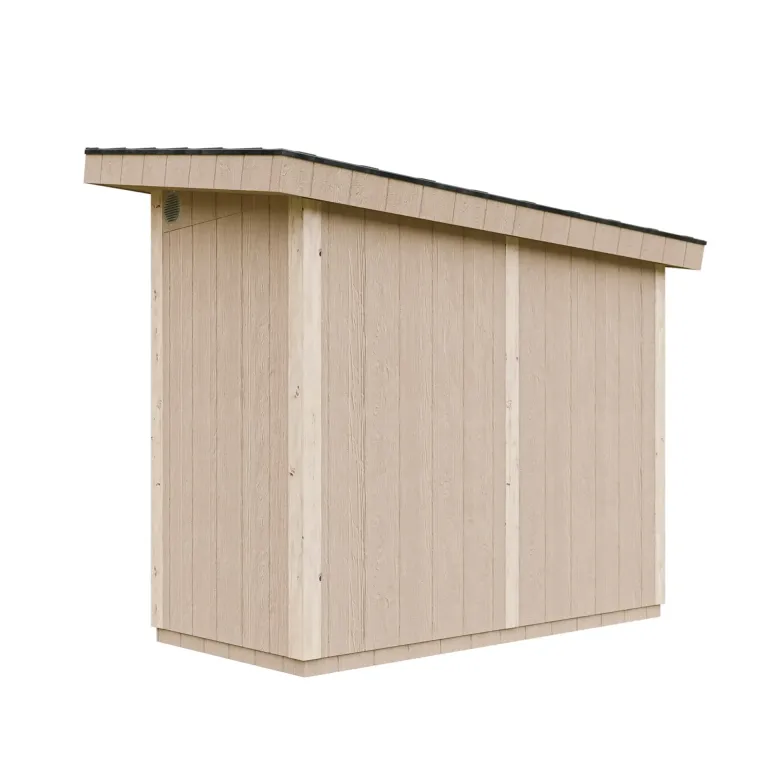 Abri de jardin qualité premium 3m² l161xl294xh239 cm - rouge