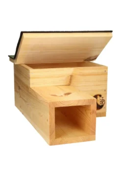 Abri à hérissons premium avec entrée