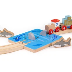 Accessoire de piste d'attaque de requin