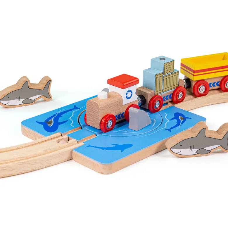 Accessoire de piste d'attaque de requin