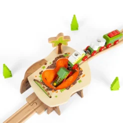 Accessoire de train de fosse de lave