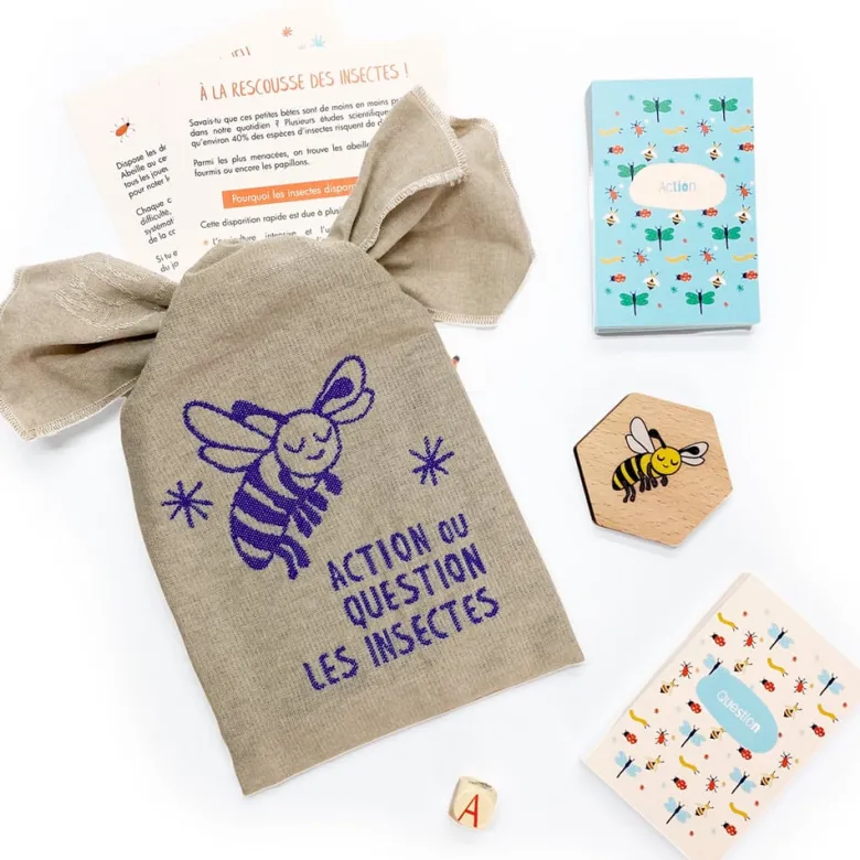 Action ou question ? Les insectes
