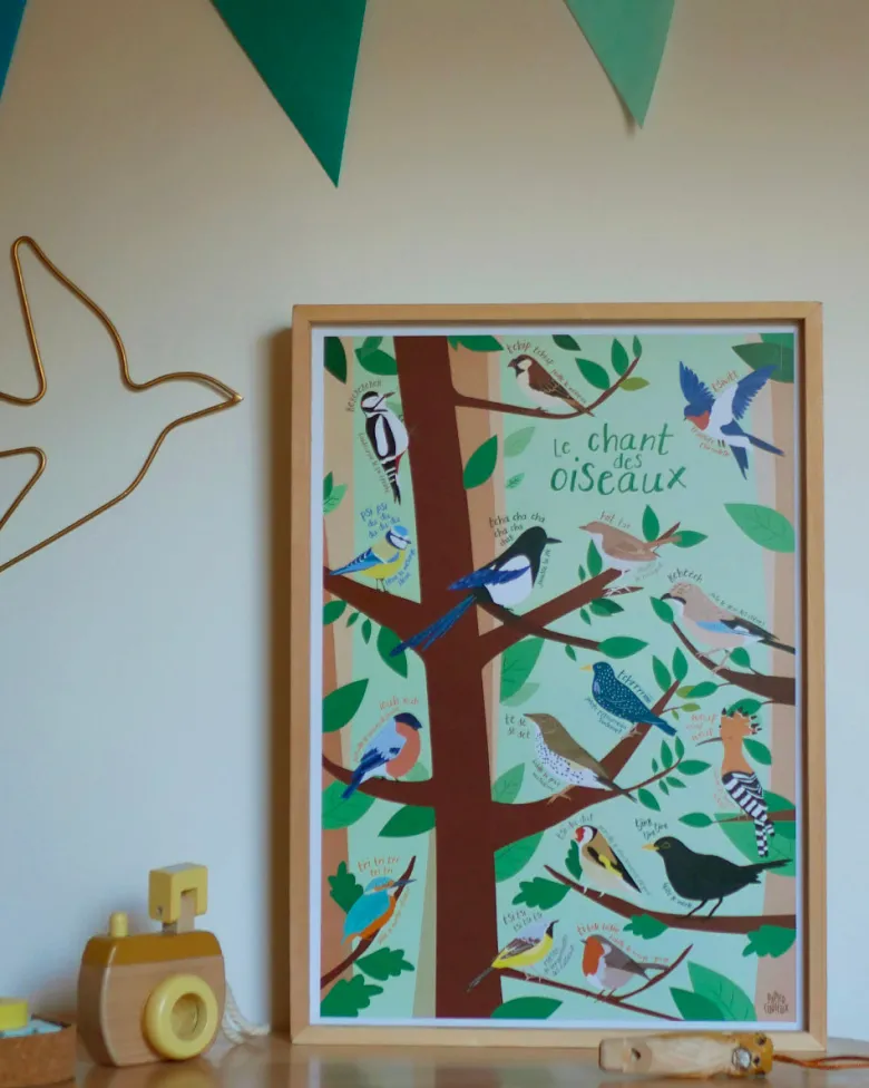 Affiche le chant des oiseaux
