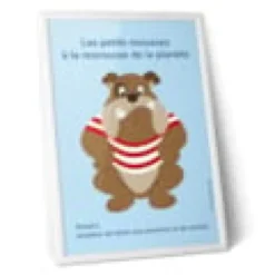 Affiche petits mousses - bouledogue