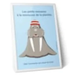 Affiche petits mousses - olaf le morse