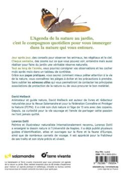 Agenda de la nature au jardin 2026