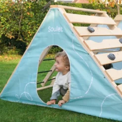 Aire de jeux bébé en bois olympic