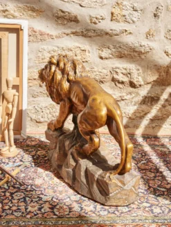 Alix, le lion en plâtre fiorucci n°983