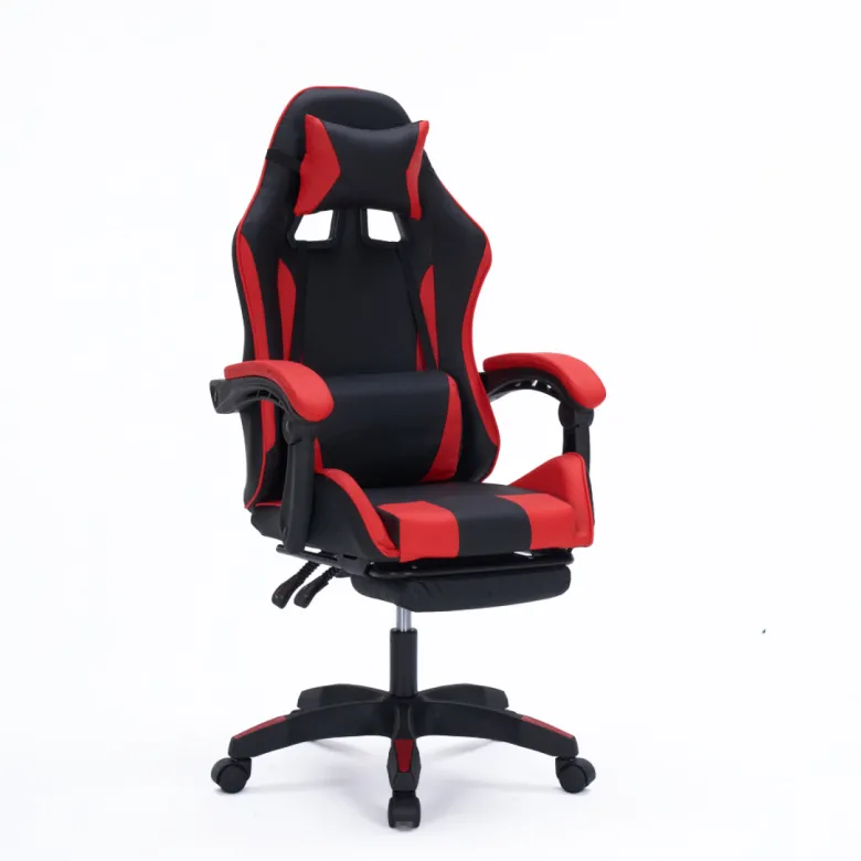 Altair chaise gaming de bureau ergonomique inclinable noir et rouge