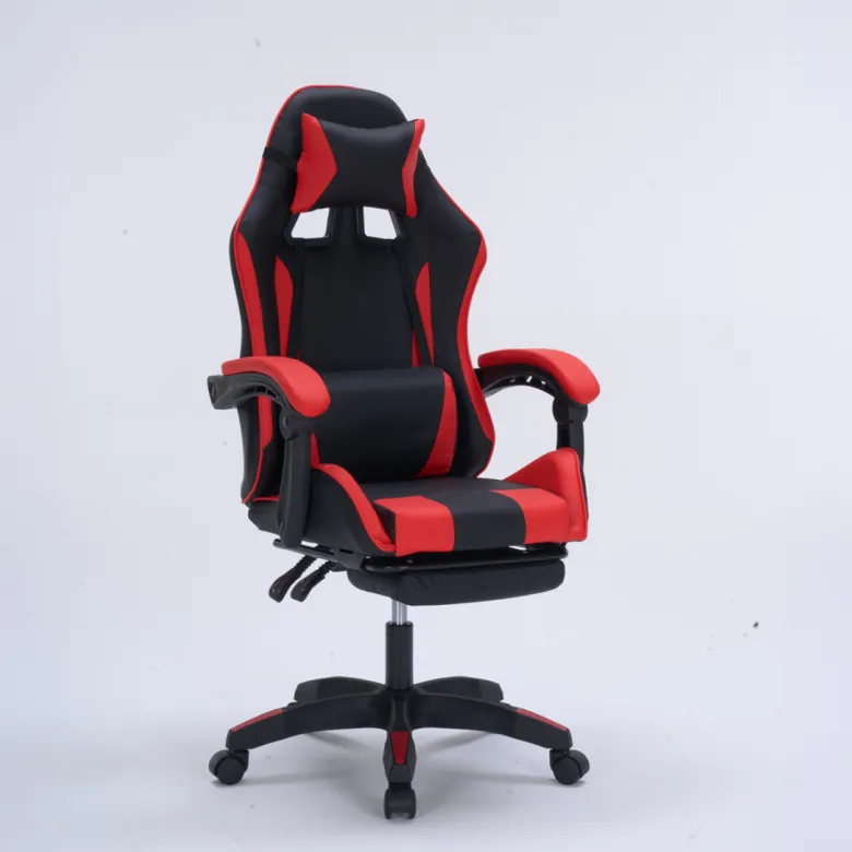 Altair chaise gaming de bureau ergonomique inclinable noir et rouge