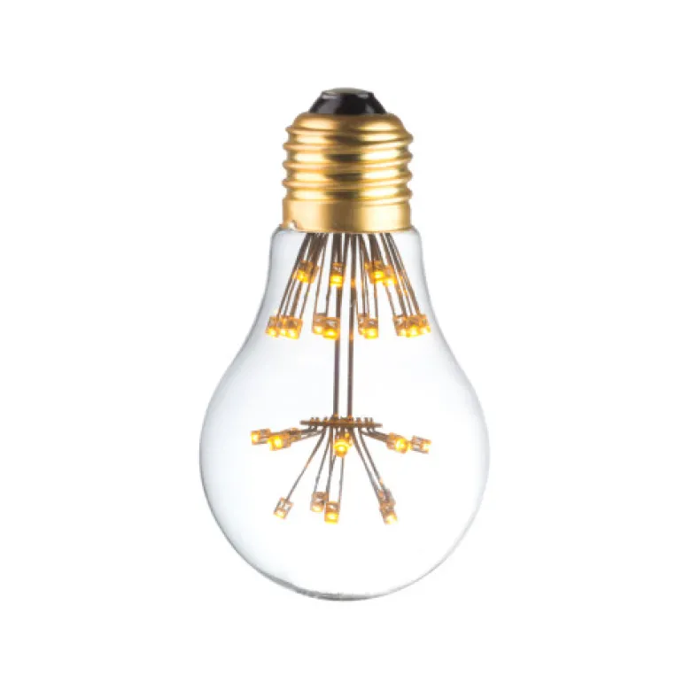 Ampoule lampe déco blanc chaud a60 e27