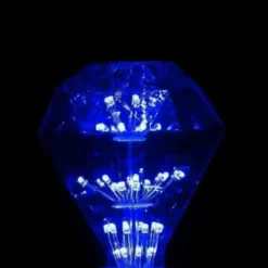 Ampoule lampe déco diamant bleu e27