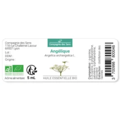 Angélique (angelica archangelica) - huile essentielle bio - 10ml garantie chroma