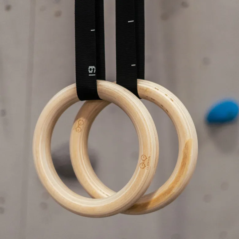 Anneaux de renforcement gym rings – entraînement escalade