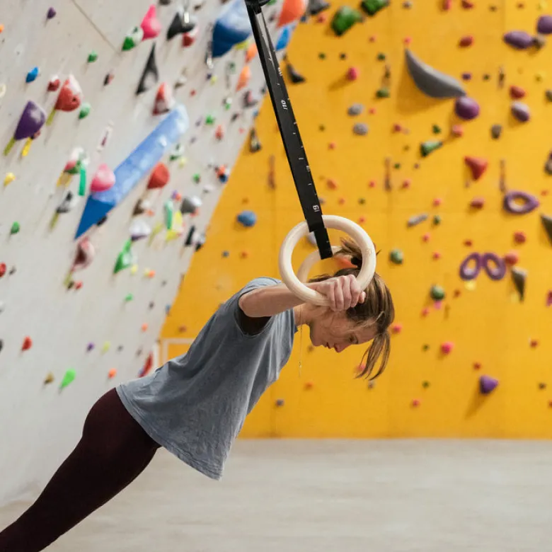 Anneaux de renforcement gym rings – entraînement escalade