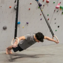 Anneaux de renforcement gym rings – entraînement escalade