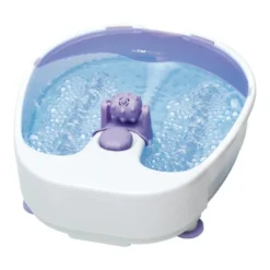 Appareil de massage des pieds clatronic fm 3389 blanc lilas